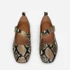 Leather Mary Jane Flats