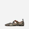 Leather Mary Jane Flats