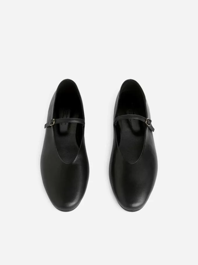 Leather Mary Jane Flats Leather Mary Jane Flats