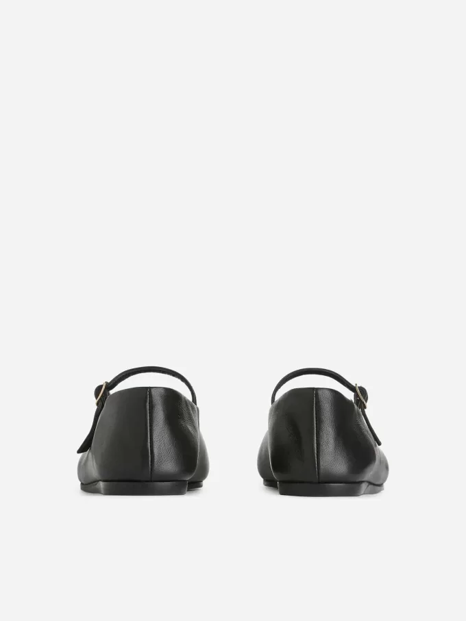 Leather Mary Jane Flats Leather Mary Jane Flats