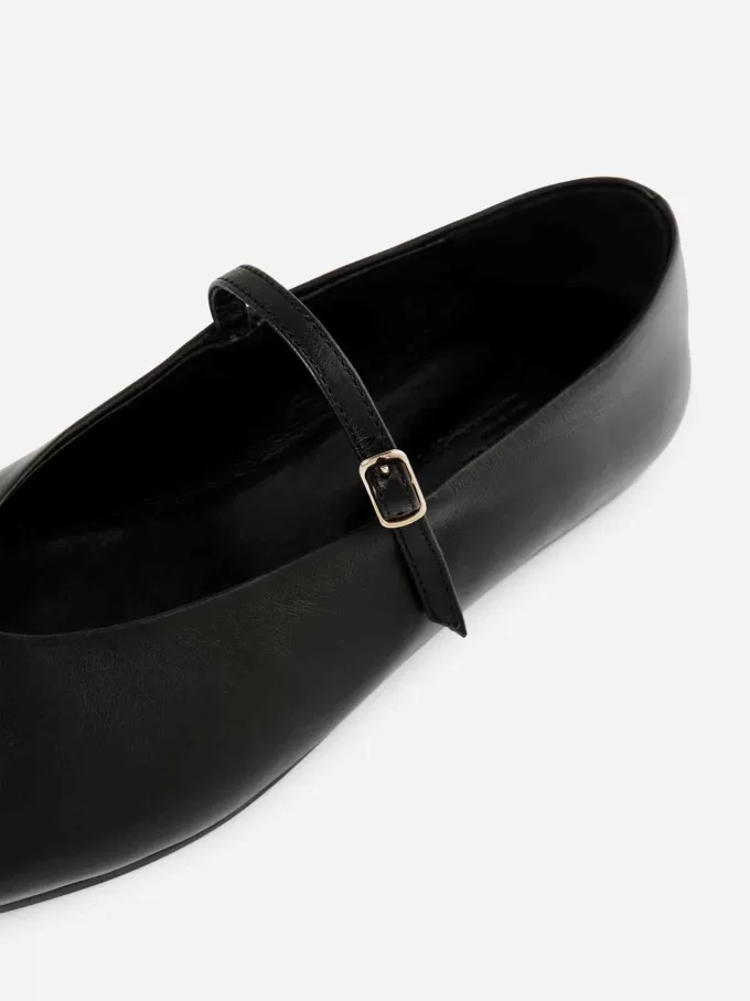 Leather Mary Jane Flats Leather Mary Jane Flats