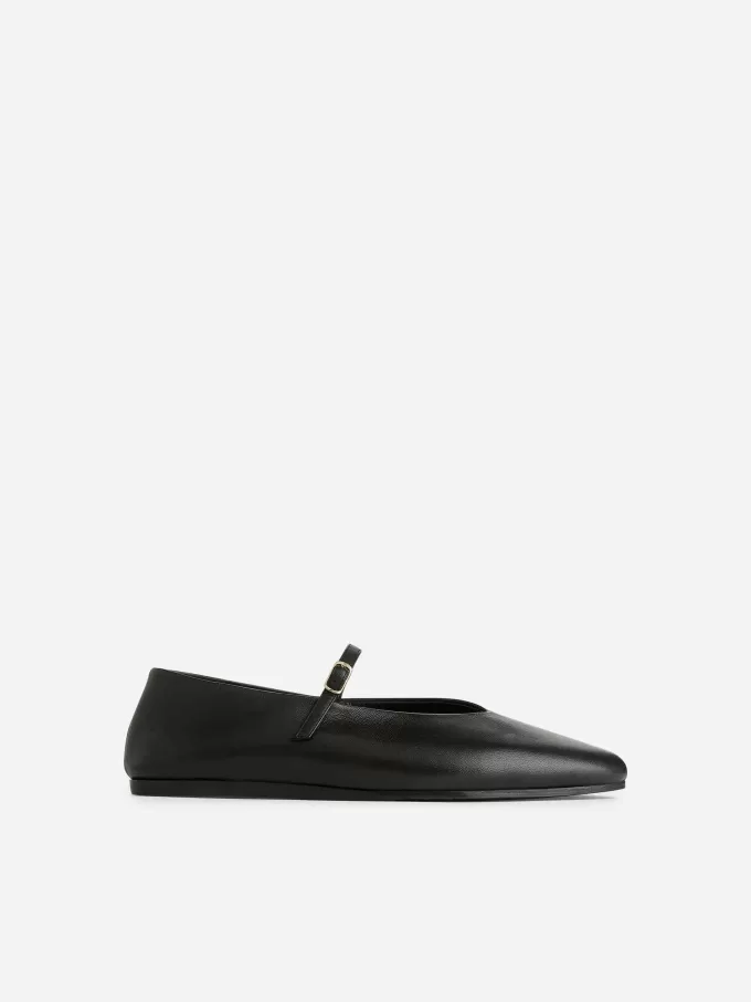 Leather Mary Jane Flats Leather Mary Jane Flats