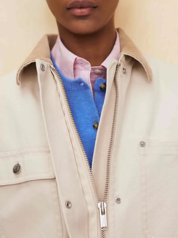 Alpaca-Wool Blend Cardigan