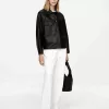 Lined Leather Jacket