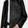 Lined Leather Jacket