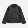 Lined Leather Jacket
