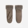 Lined Suede Mittens