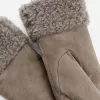 Lined Suede Mittens