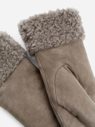 Lined Suede Mittens