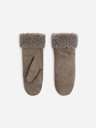 Lined Suede Mittens
