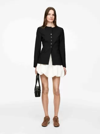 Linen-Blend Blazer Linen-Blend Blazer