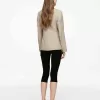 Linen-Blend Blazer