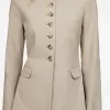 Linen-Blend Blazer