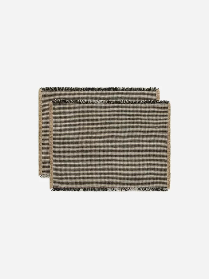 Linen Blend Placemat Set of 2