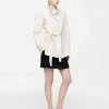 Linen Blend Pop-Over Shirt