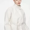 Linen Blend Pop-Over Shirt