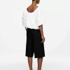 Linen-Blend Shorts