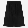 Linen-Blend Shorts
