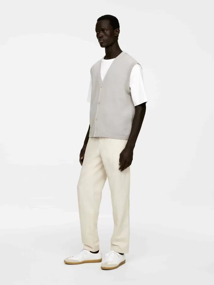Linen Blend Trousers