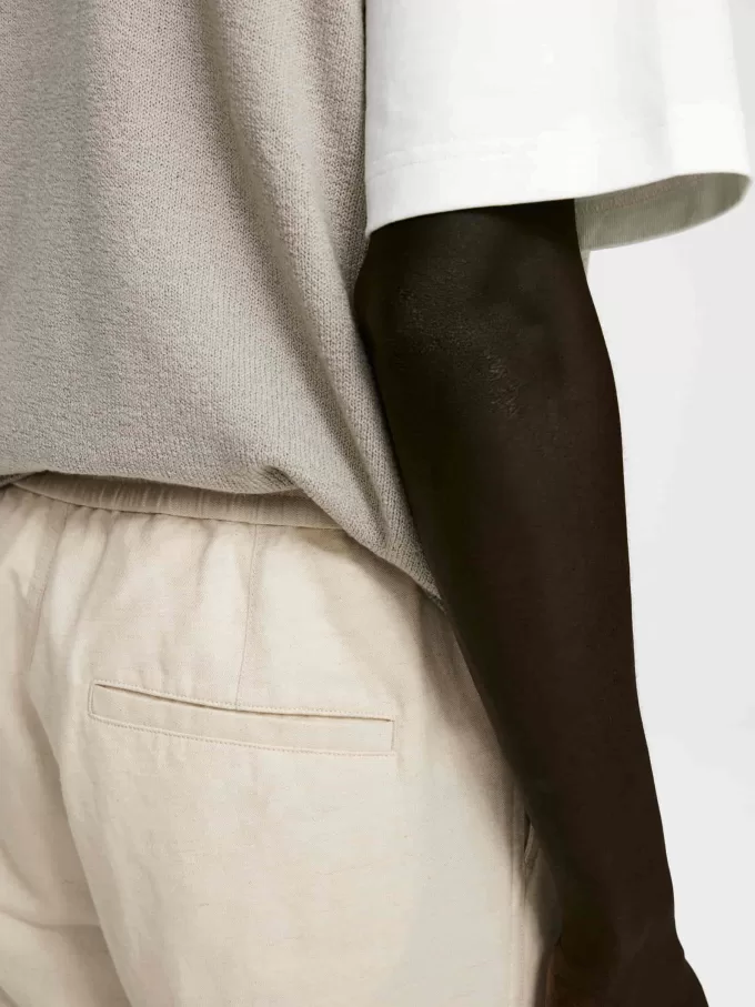 Linen Blend Trousers