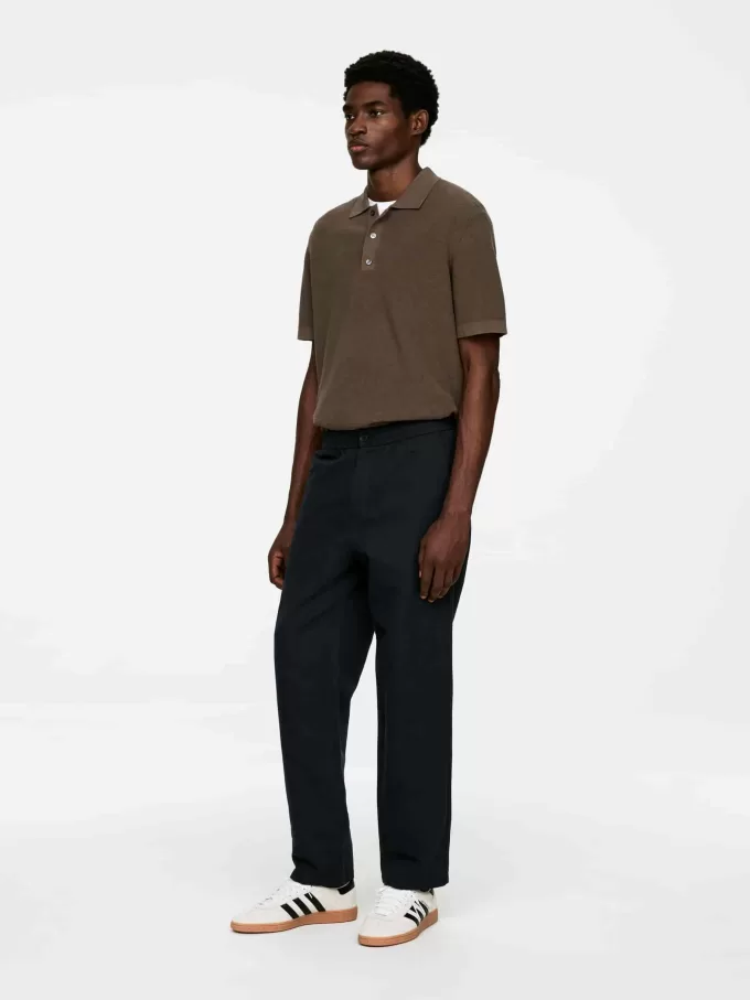 Linen Blend Trousers