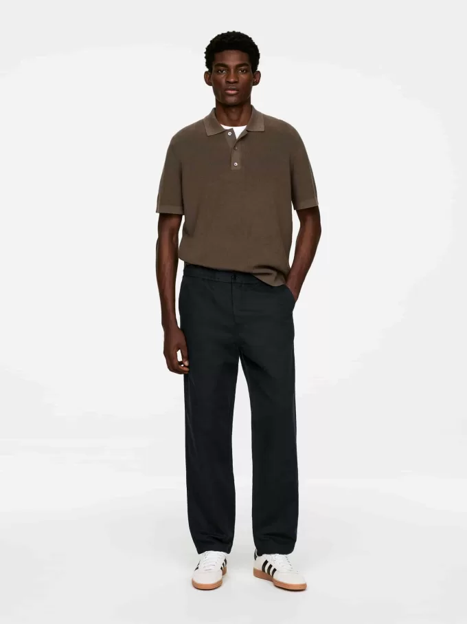 Linen Blend Trousers