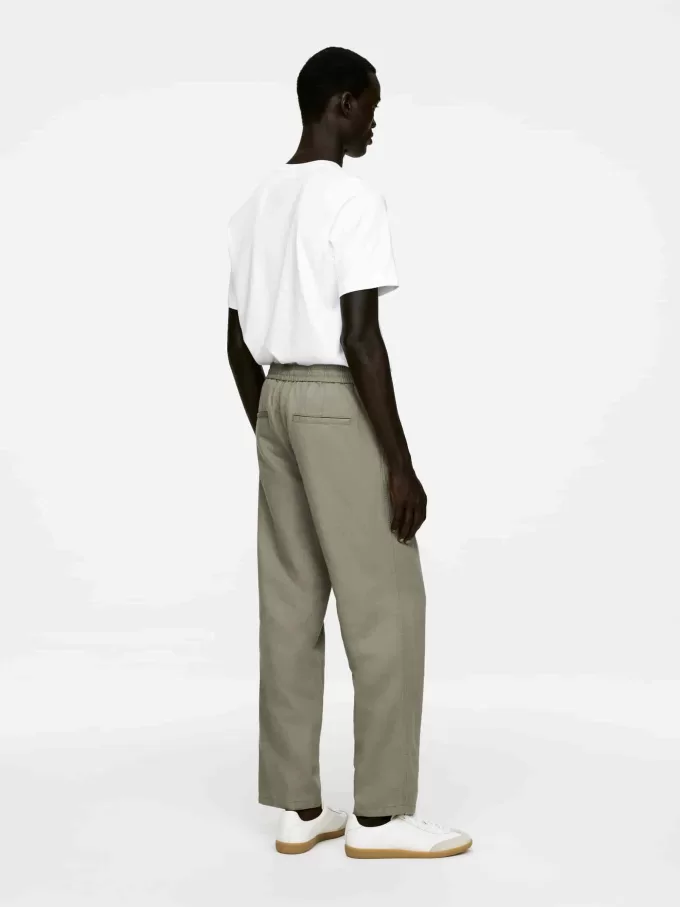 Linen Blend Trousers