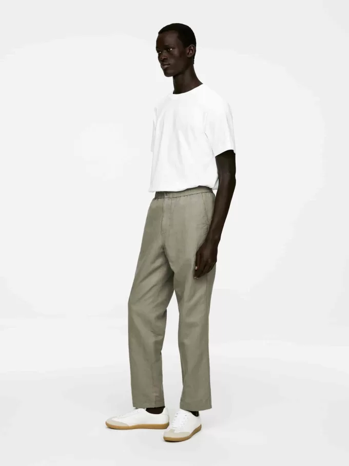 Linen Blend Trousers