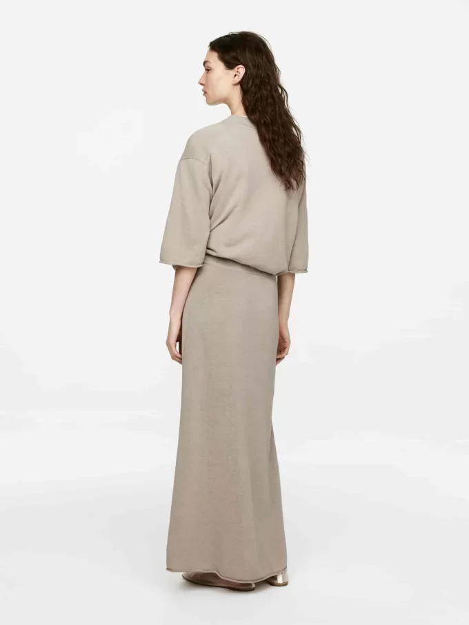 Linen-Cotton Blend Skirt Linen-Cotton Blend Skirt