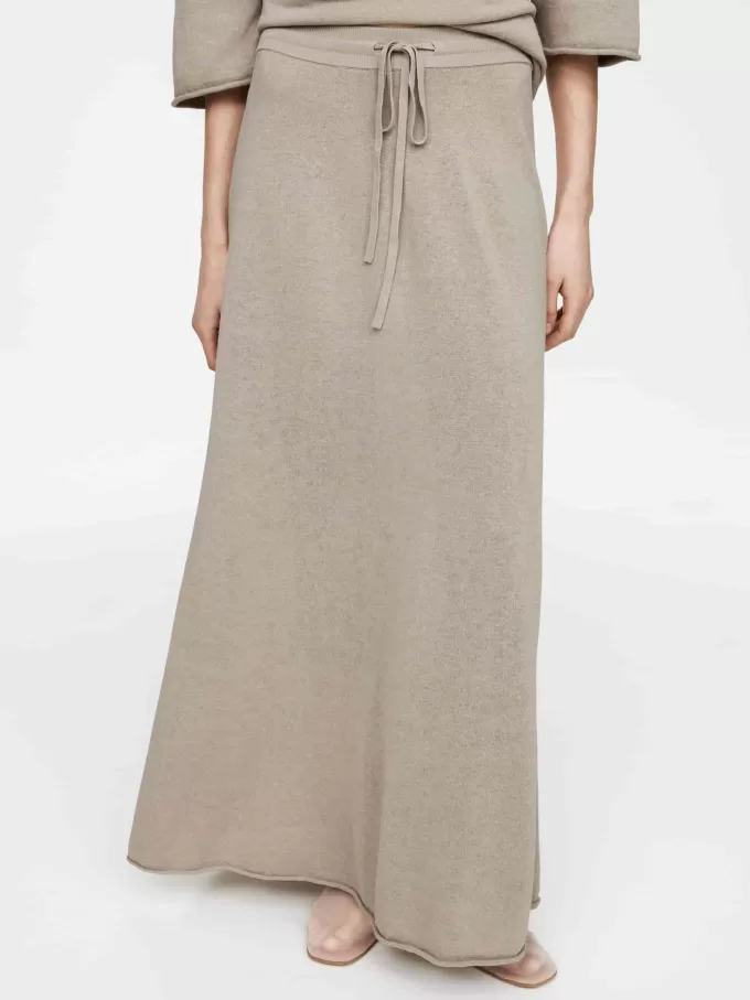 Linen-Cotton Blend Skirt Linen-Cotton Blend Skirt