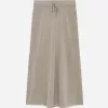 Linen-Cotton Blend Skirt Linen-Cotton Blend Skirt