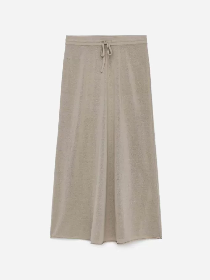 Linen-Cotton Blend Skirt Linen-Cotton Blend Skirt