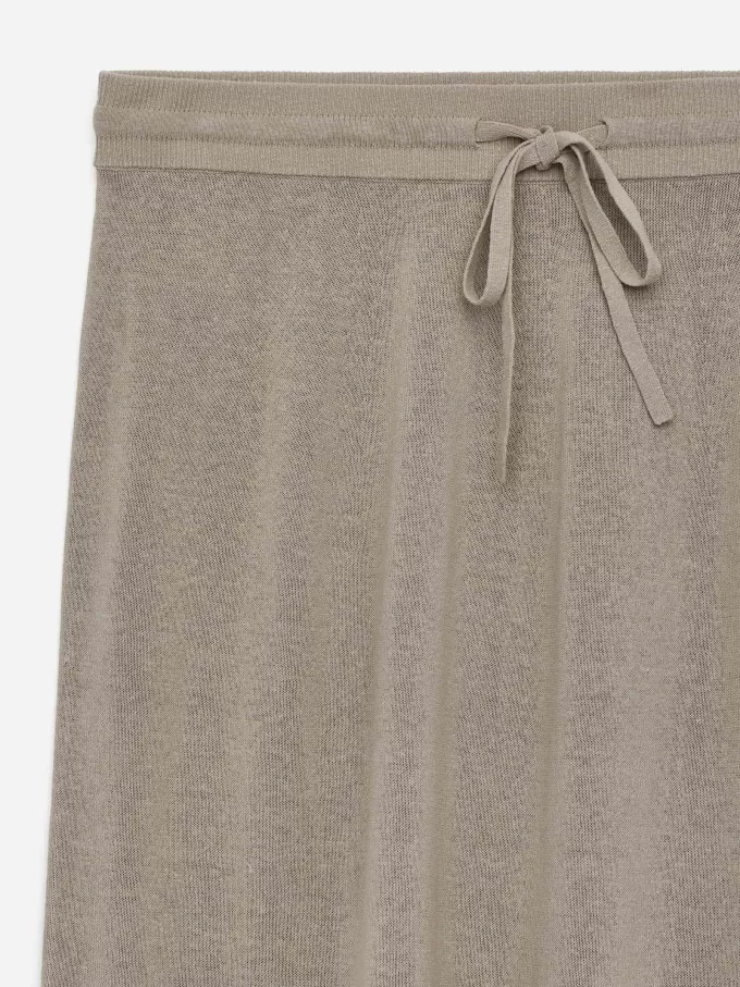 Linen-Cotton Blend Skirt Linen-Cotton Blend Skirt