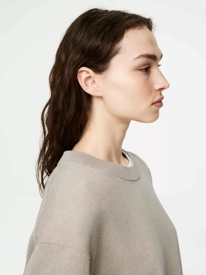 Linen-Cotton Blend T-Shirt Linen-Cotton Blend T-Shirt