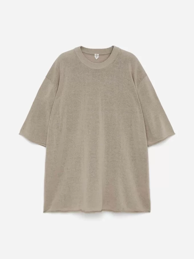 Linen-Cotton Blend T-Shirt Linen-Cotton Blend T-Shirt