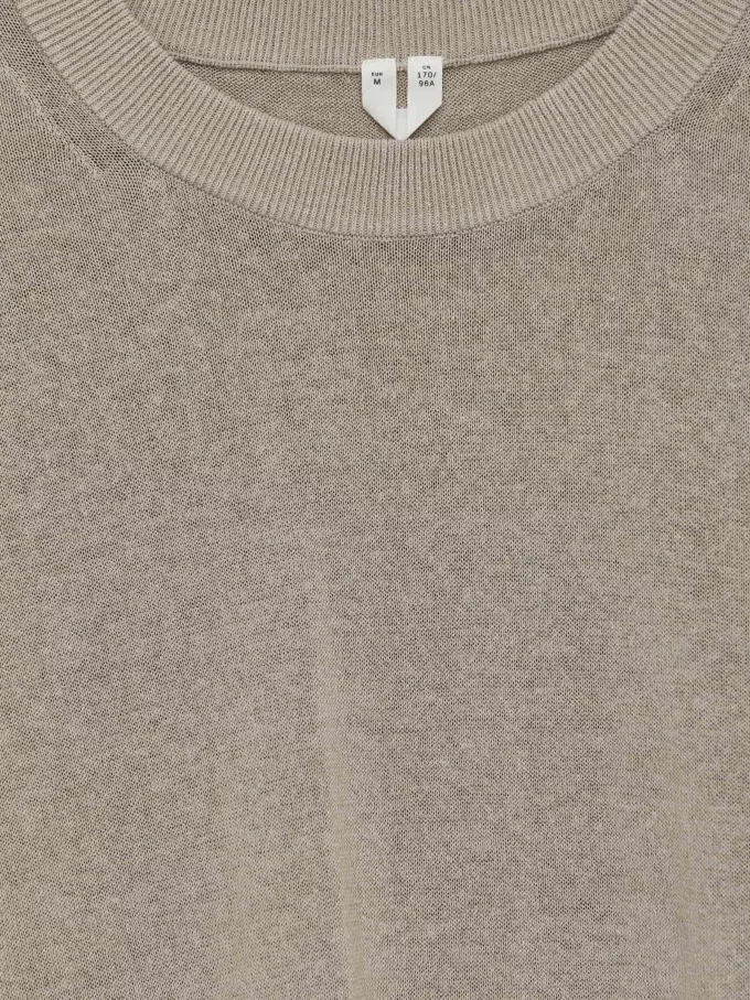 Linen-Cotton Blend T-Shirt Linen-Cotton Blend T-Shirt