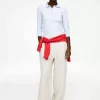 Linen Drawstring Trousers