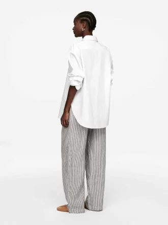 Linen Drawstring Trousers Linen Drawstring Trousers