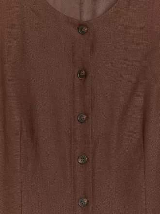 Linen Vest Dress