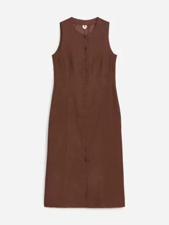 Linen Vest Dress