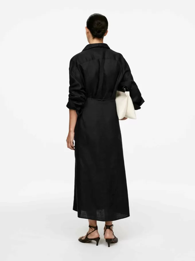 Linen Wrap Skirt