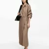 Linen Wrap Skirt