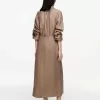 Linen Wrap Skirt