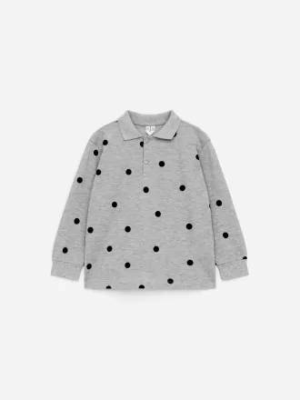 Long-Sleeve Polo Shirt