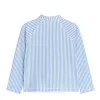 Long-Sleeve UV Seersucker Top