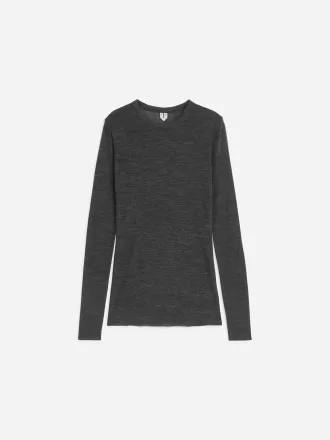 Long-Sleeved Merino Top
