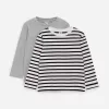 Long-Sleeved T-Shirt Set of 2