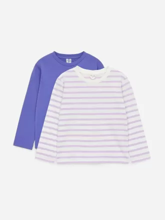 Long-Sleeved T-Shirt Set of 2