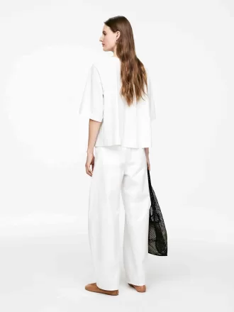 Loose-Fit Crêpe Top