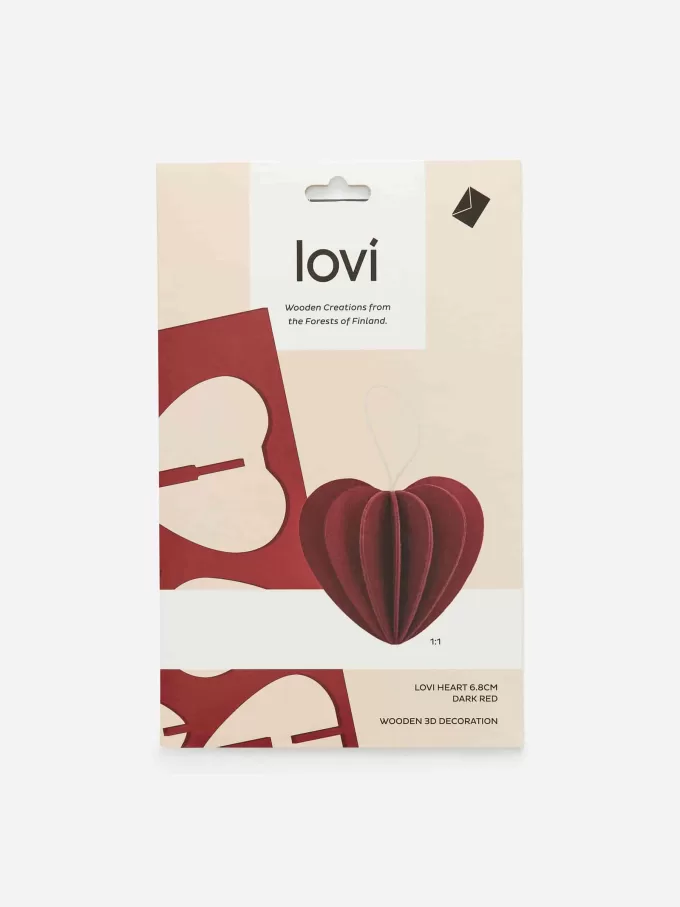 Lovi Heart Decoration 7 cm Lovi Heart Decoration 7 cm
